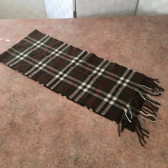 The Glenlivet Dress Muted Tartan Scarf Scotland Lambswool - Picture 3 of 9